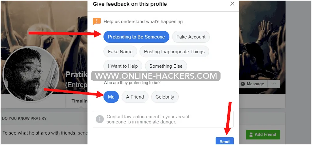كيفية اغلاق حساب الفيس بوك نهائيا لشخص اخر